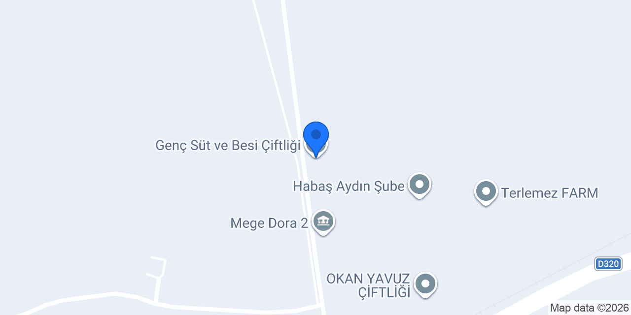 Genç Süt ve Besi Çiftliği konumu