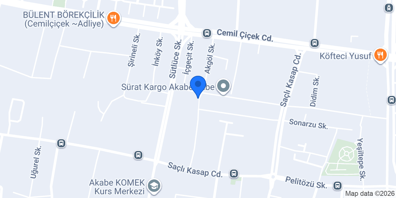 Hukuk bürosu I Avukat Dilaray Yavuz konumu