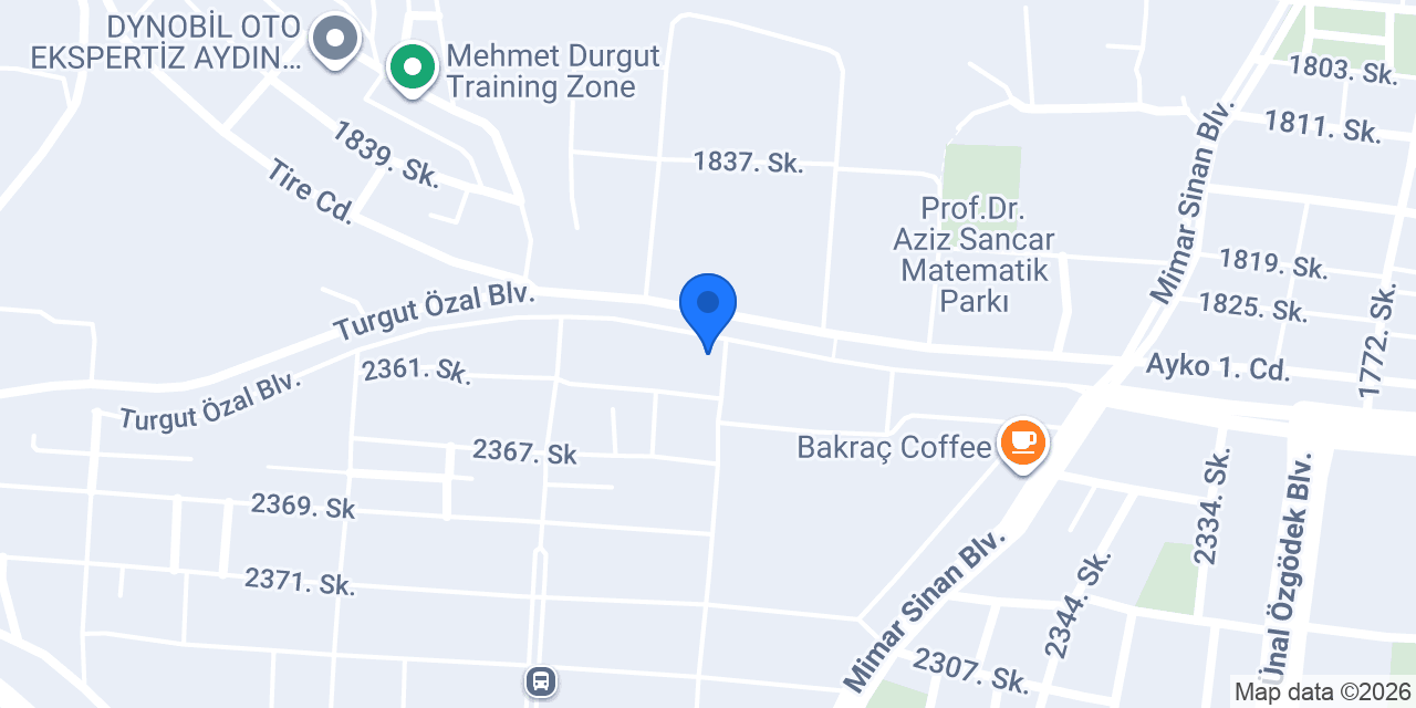 Aydın Özel Atabey Anaokulu konumu