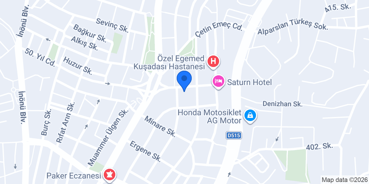 Nilay Hotel konumu