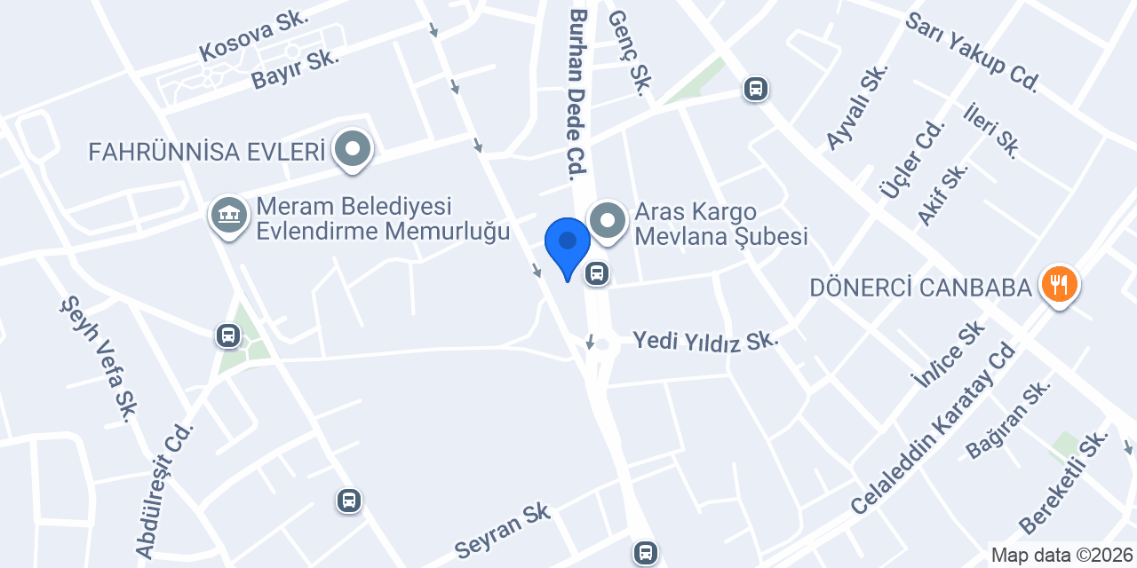 Meva Kitap konumu