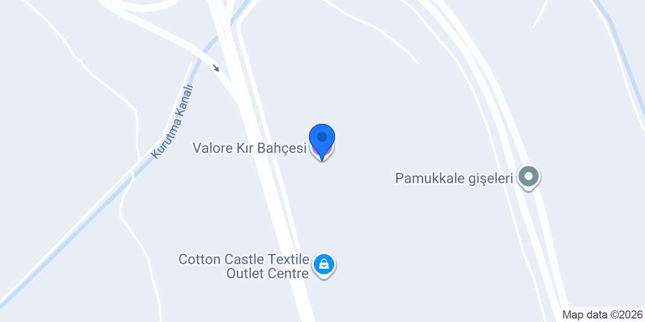 Valore Kır Bahçesi konumu