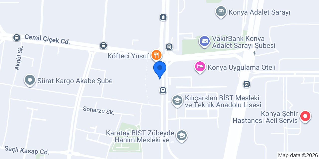 ECZANE ADLİYE konumu