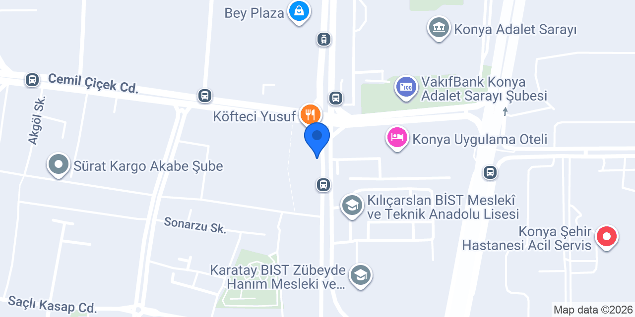 Kıdem Hukuk ve Arabuluculuk Bürosu konumu