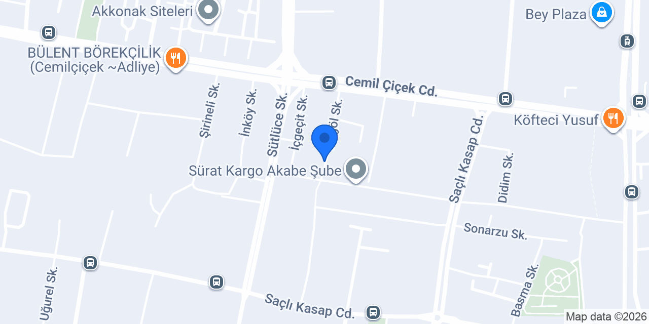 Alyus Bayan Kuaförü konumu