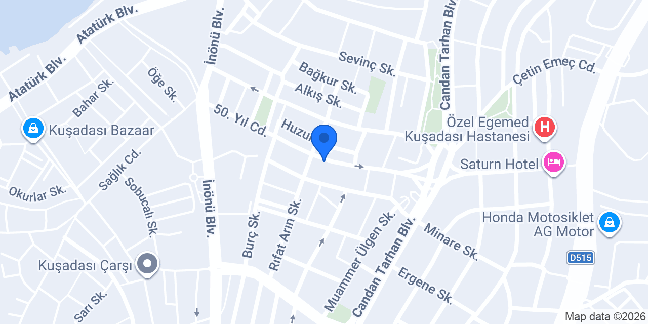 Kuşadası Kasap Engin konumu