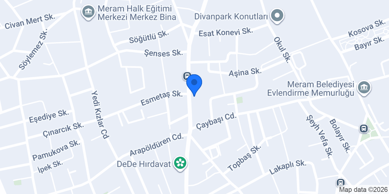 Medine Etliekmek Salonu konumu