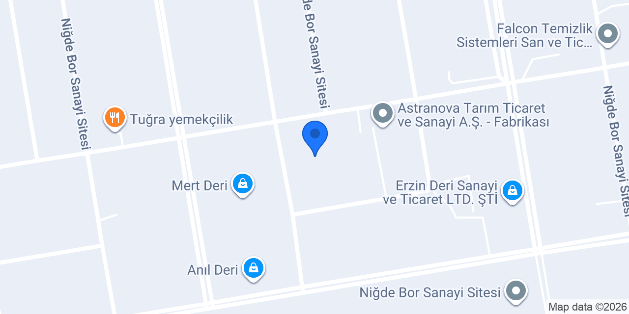 Derivative Kimya San. ve Tic. Ltd. Şti. konumu