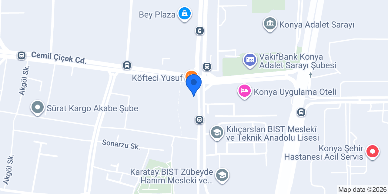 Buse etliekmek konumu