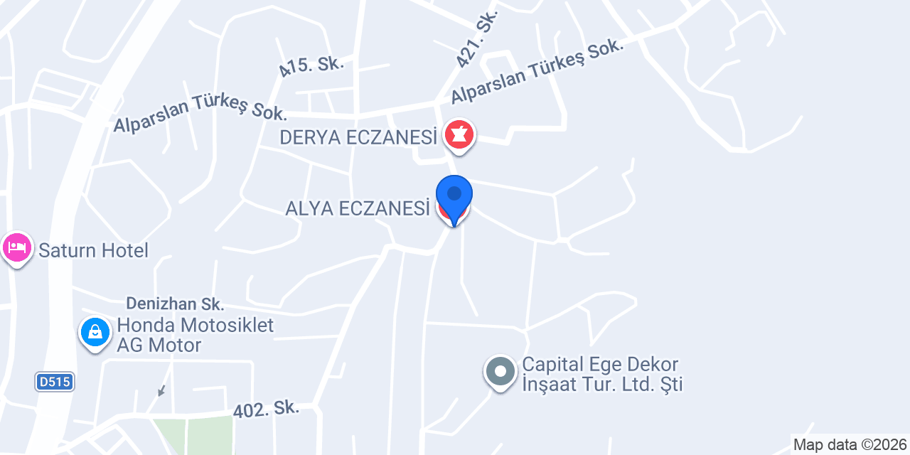 Değirmencioğlu Kuşadası Şube konumu