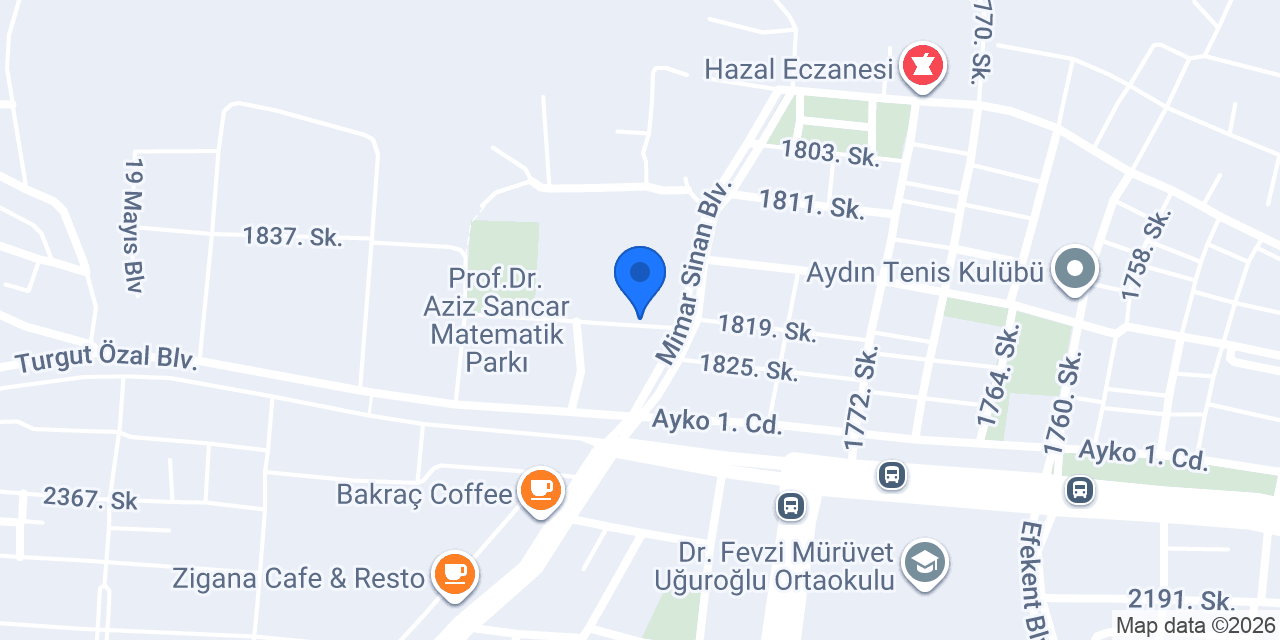Aydın Rehber Koleji konumu