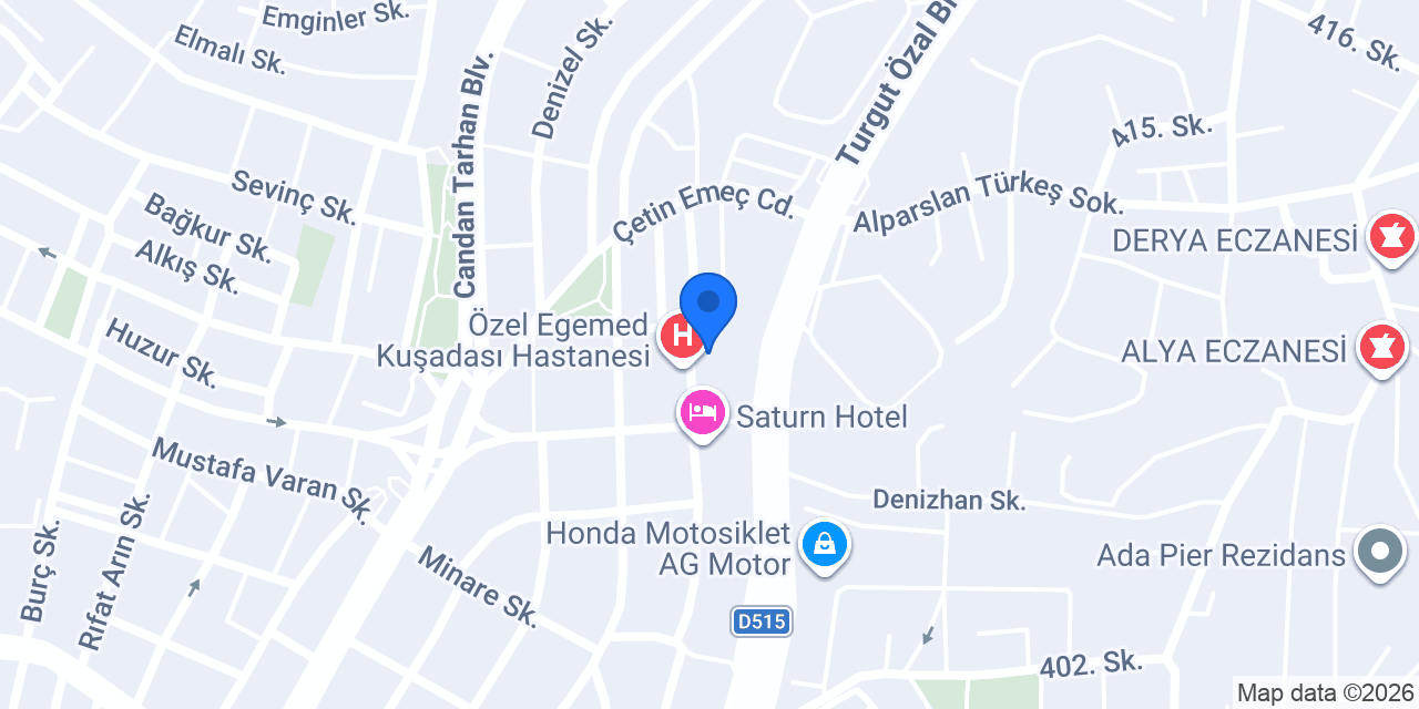 Demeter Eczanesi konumu