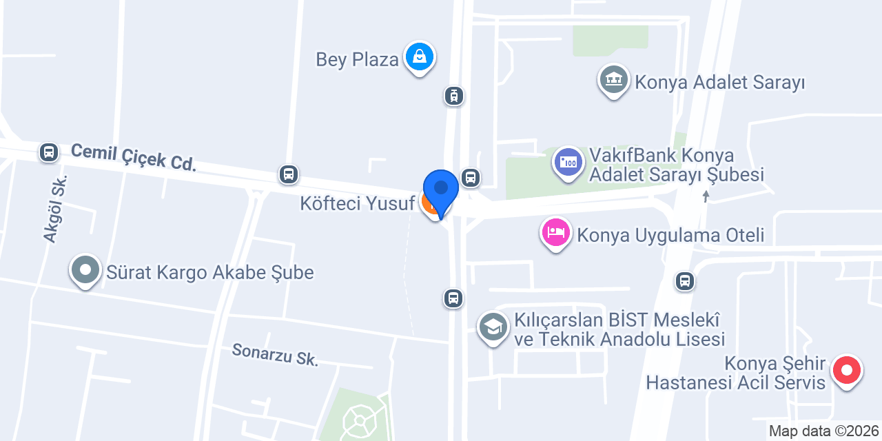 Saray döner 9 adliye konumu