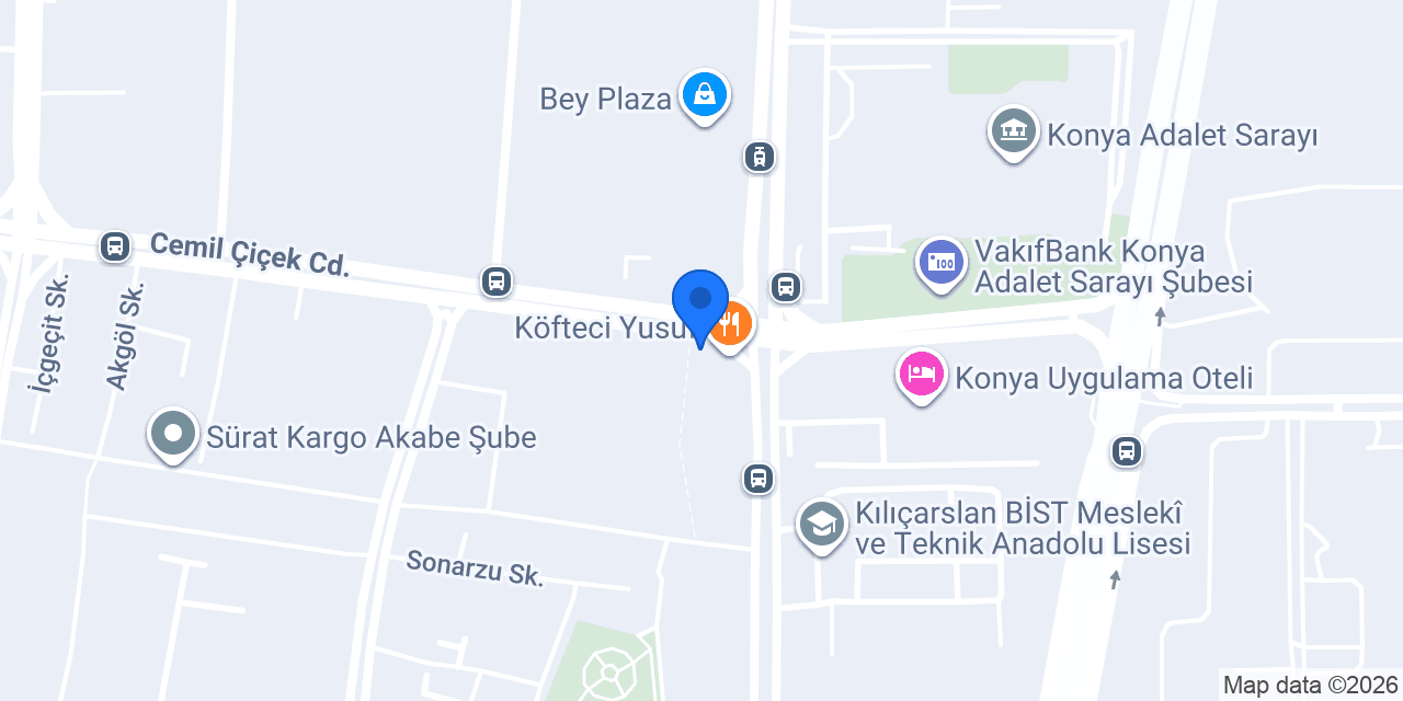 Şehir Eczanesi konumu