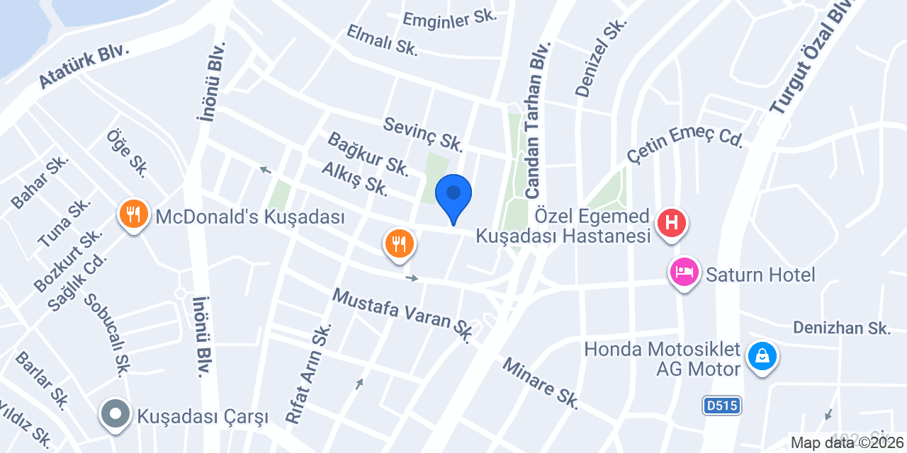 Kenan Motorlu Taşıtlar konumu