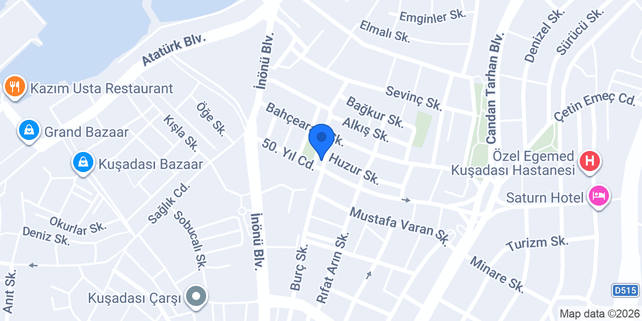 Efes Eczanesi konumu