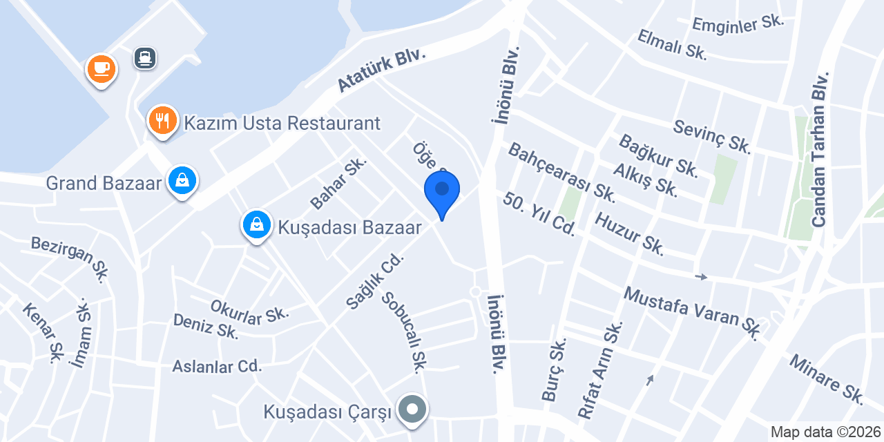 Private Kusadasi Transfer konumu