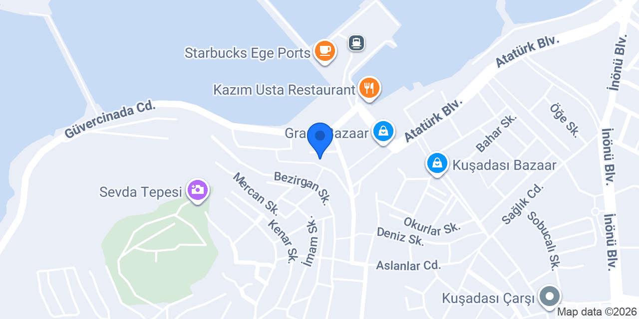 Doga Tailor / Doğa Terzi Kuşadası konumu