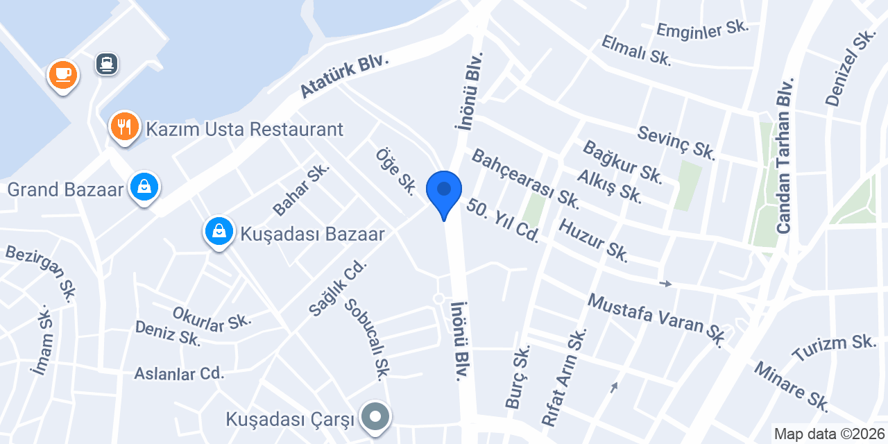 YÜCE ECZANESİ konumu