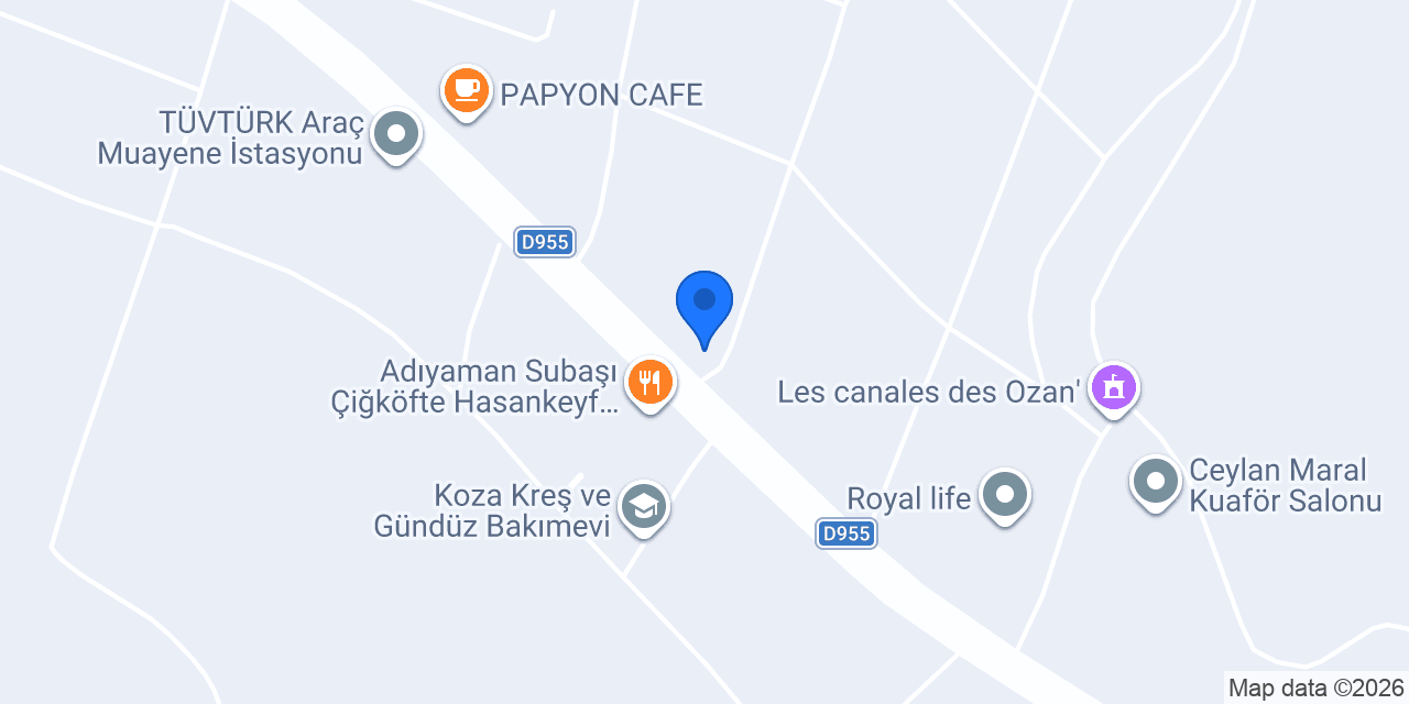 Oses çiğköfte hasankeyf yolu konumu