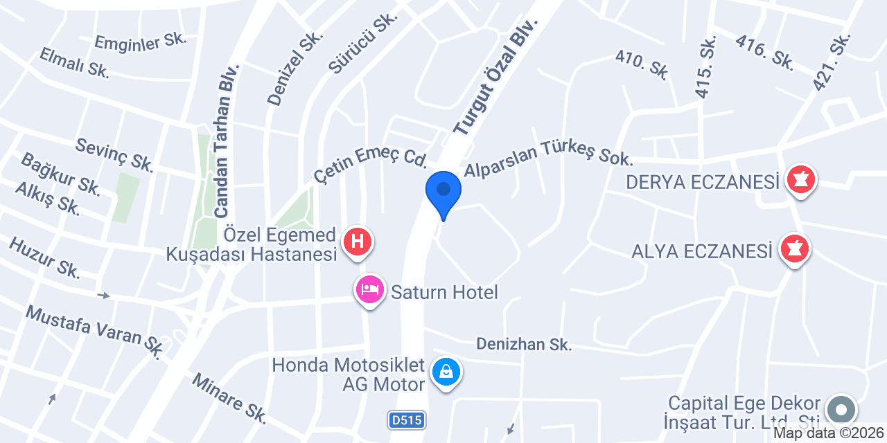 ARVEN VETERİNER KLİNİĞİ konumu