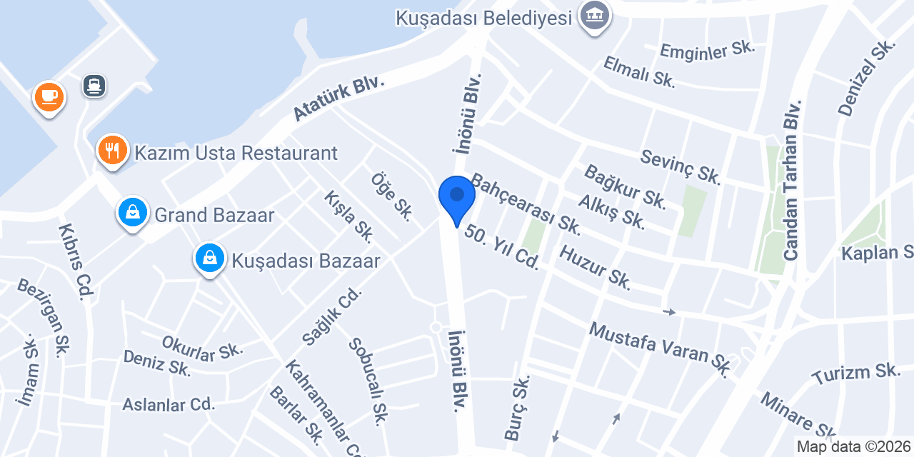 kuşadası western unıon konumu