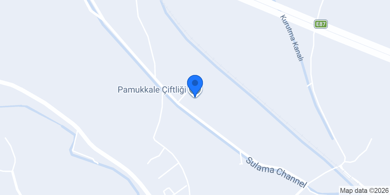 Pamukkale Çiftliği konumu