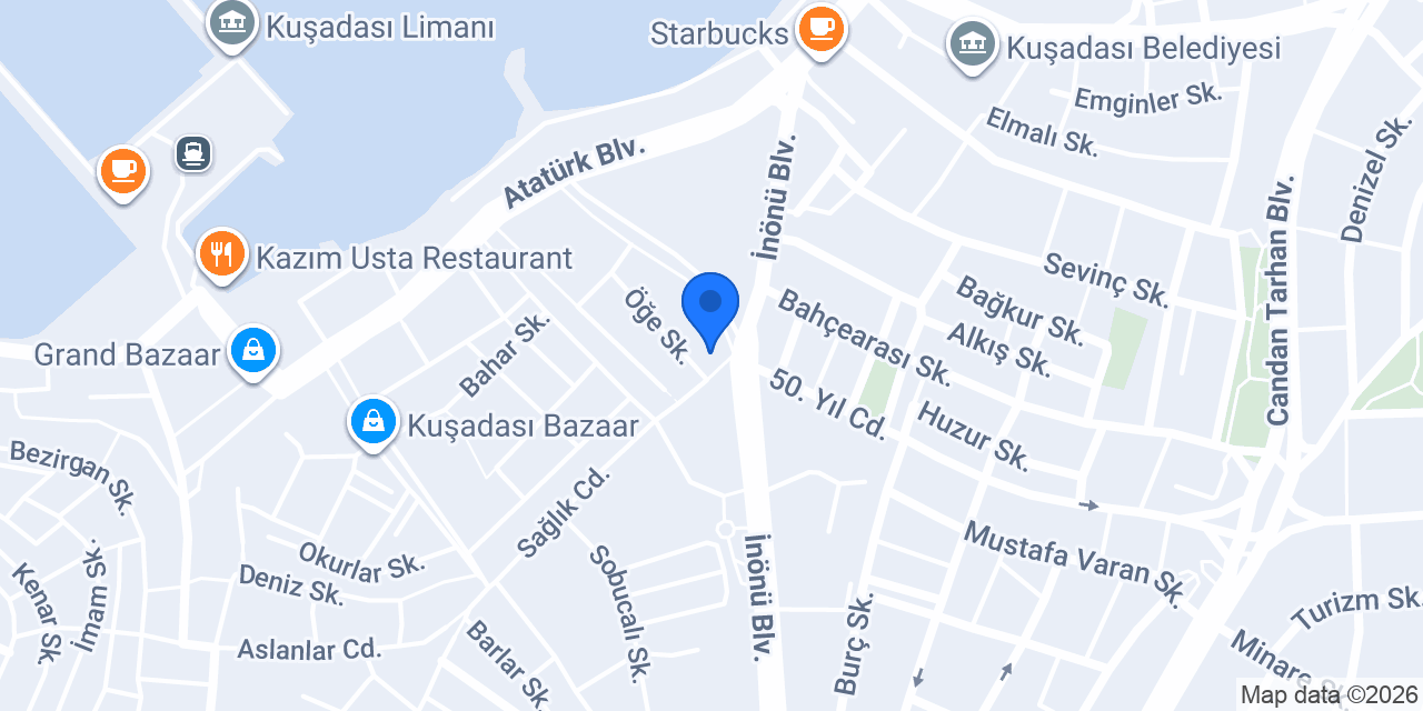 Tokuçoğlu Avukatlık Bürosu konumu