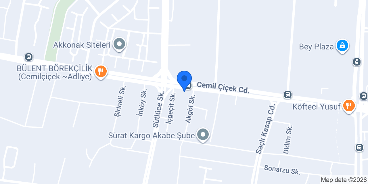 Çetin Sigorta konumu