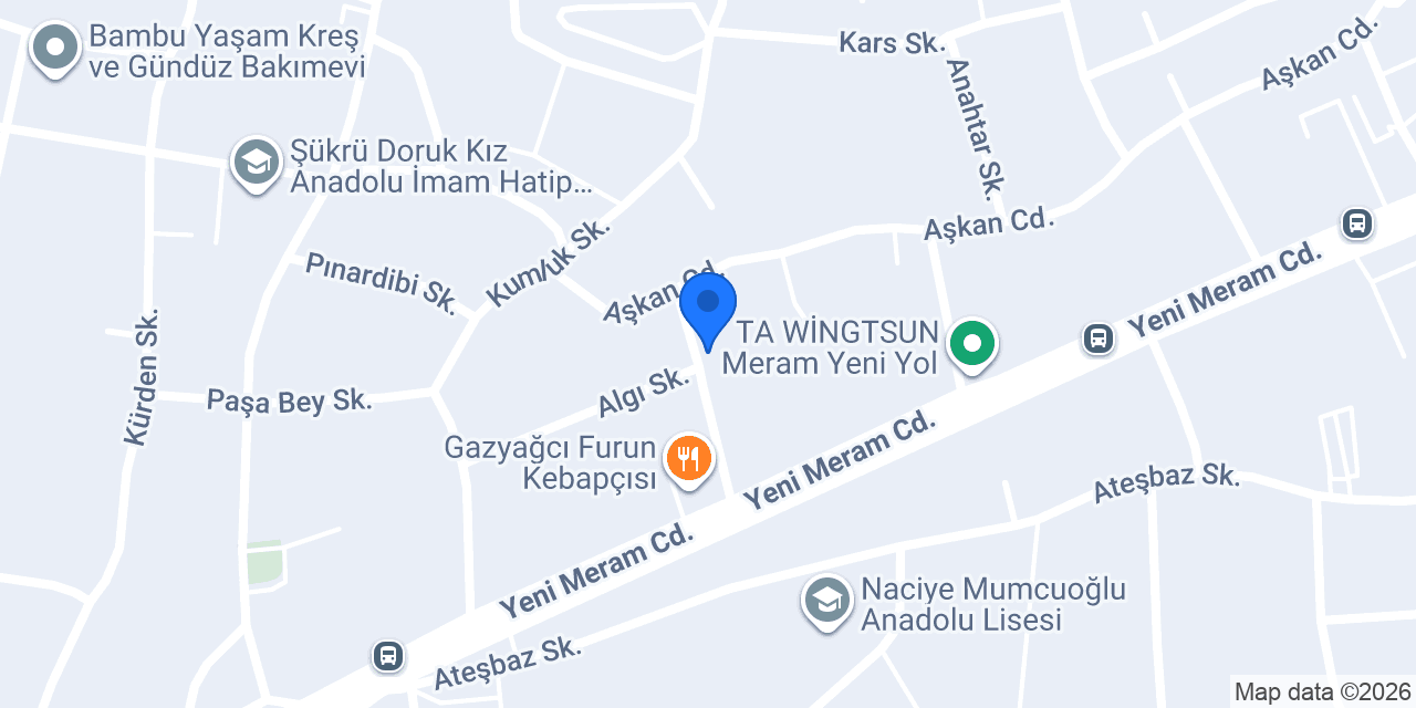 Meram Ya-Pa Anaokulu konumu