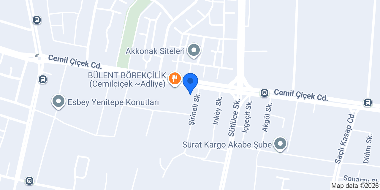 BİLGİÇ VETERİNER KLİNİĞİ konumu