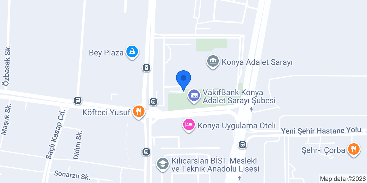 Ptt-adliye Sarayı Şubesi konumu
