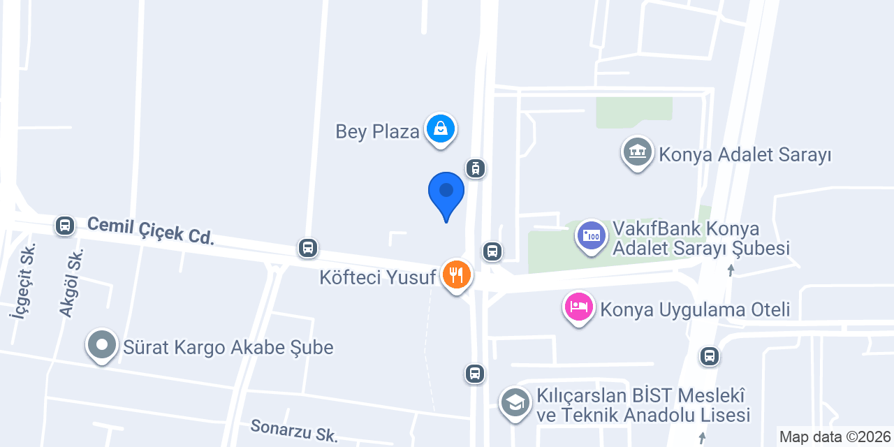 Av. Ersel ÇANAK konumu