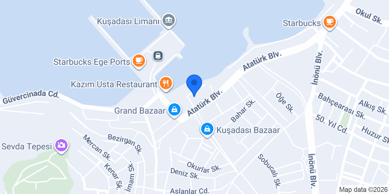 Naz Balik Restorant konumu