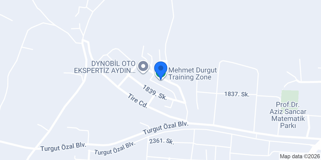 Mehmet Durgut Training Zone konumu