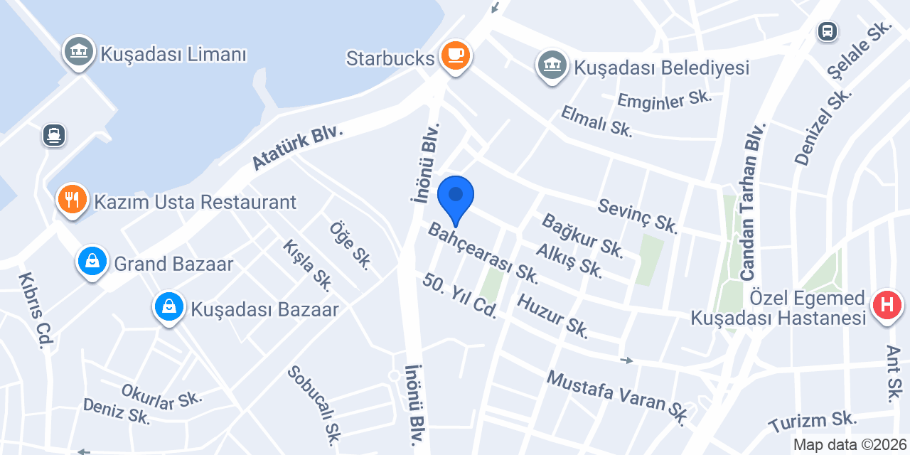 Çiçek Adası konumu