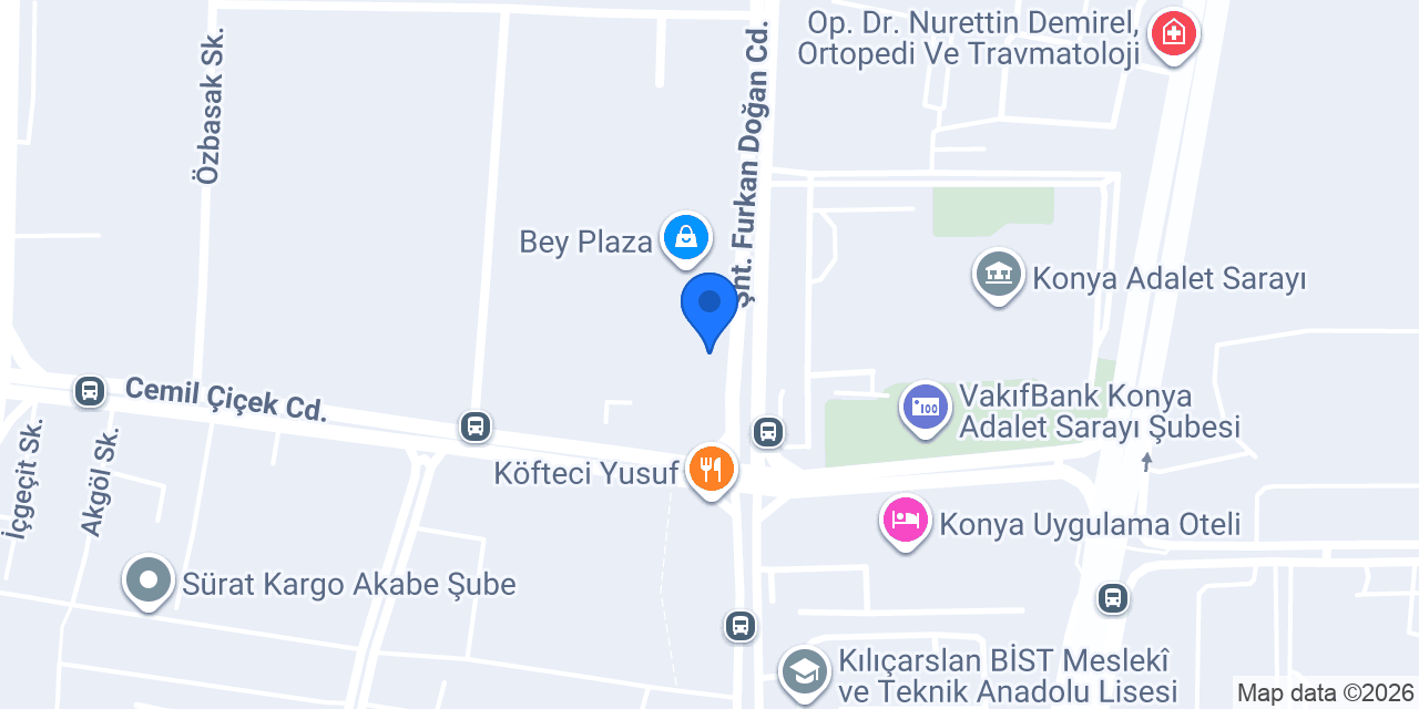 Konya 16.noter konumu