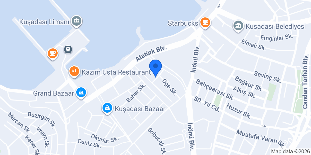 Eser Kitabevi konumu