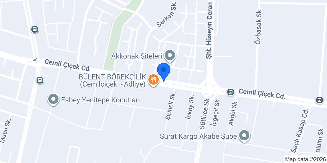 Karatay Mobilya Spot konumu