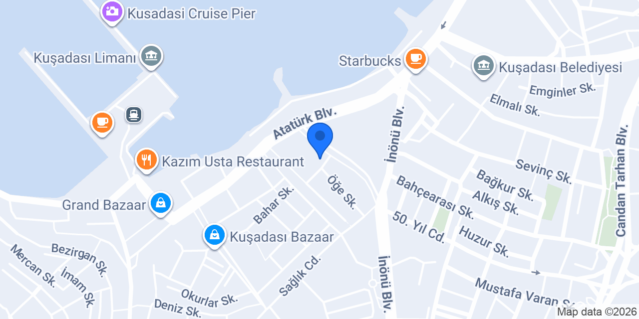 No51 Kuşadası konumu