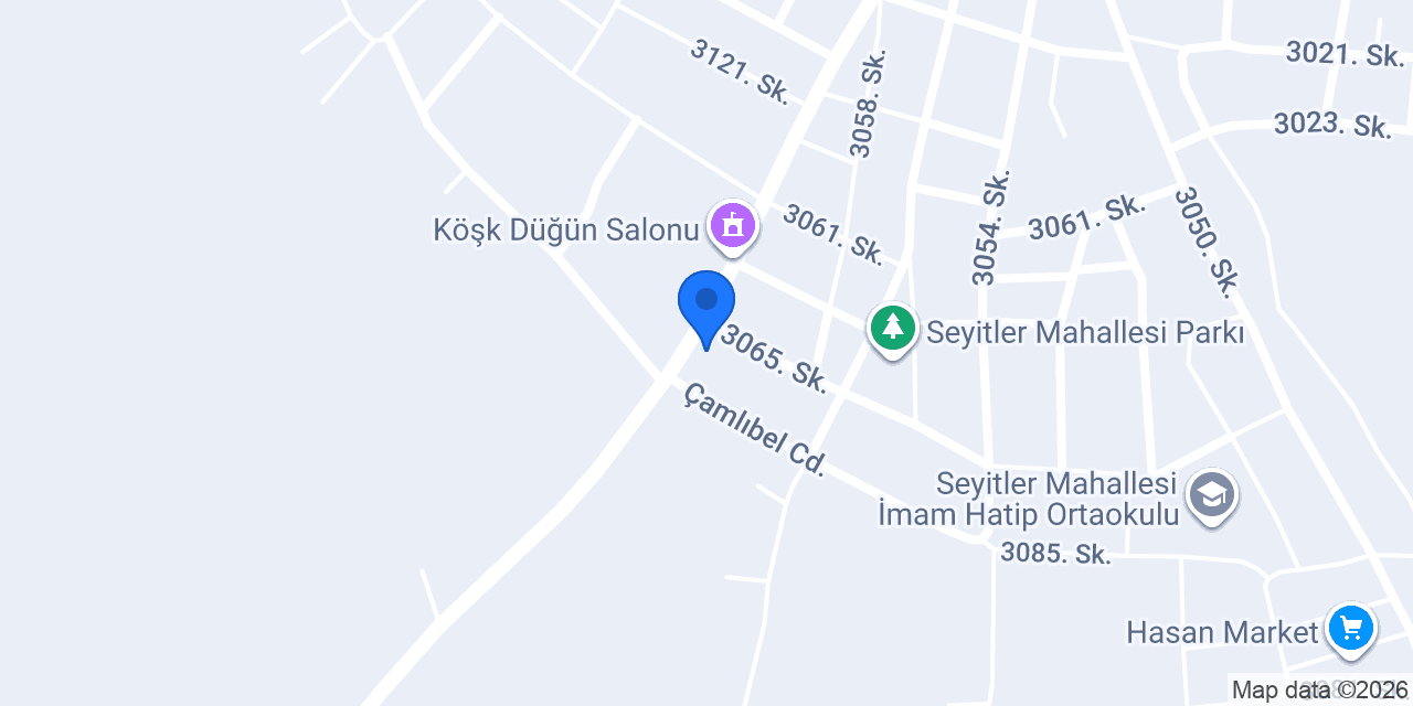 Altin Hali Yikama Fabrikasi konumu