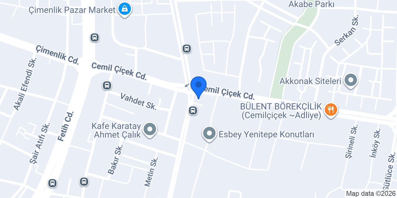 Hasır Döner 6 konumu