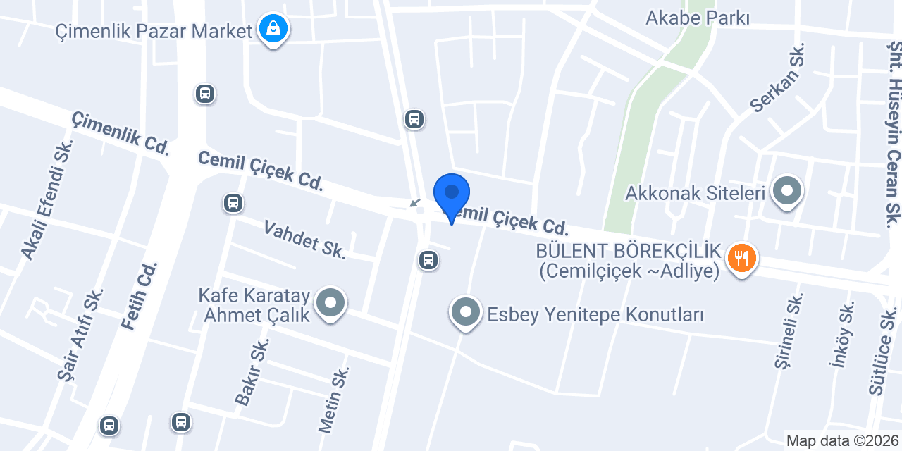 Kıvılcım çiçekçilik konumu