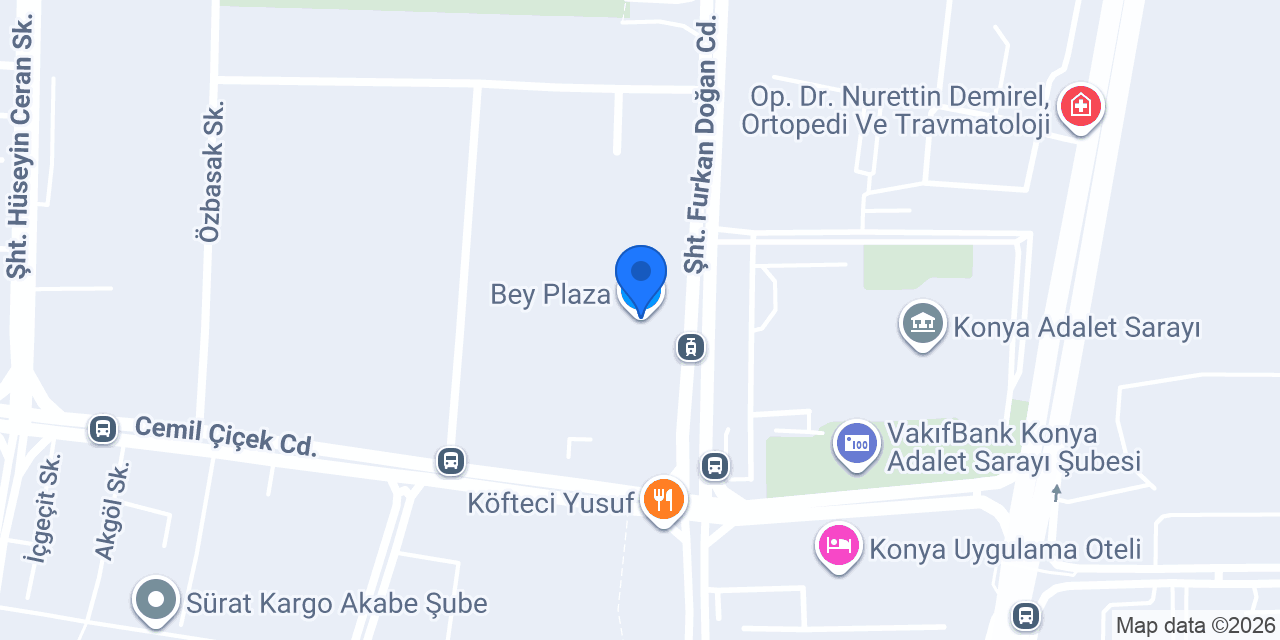 Yalvaç & Orgun Hukuk ve Danışmanlık konumu