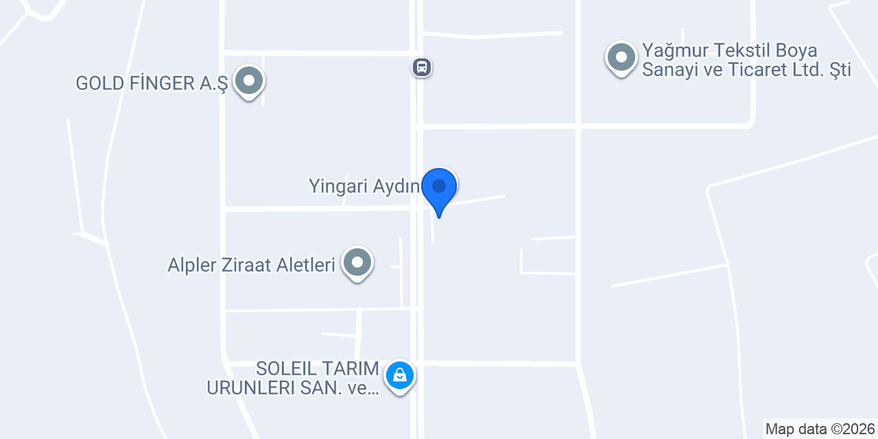 AHU GIDA konumu
