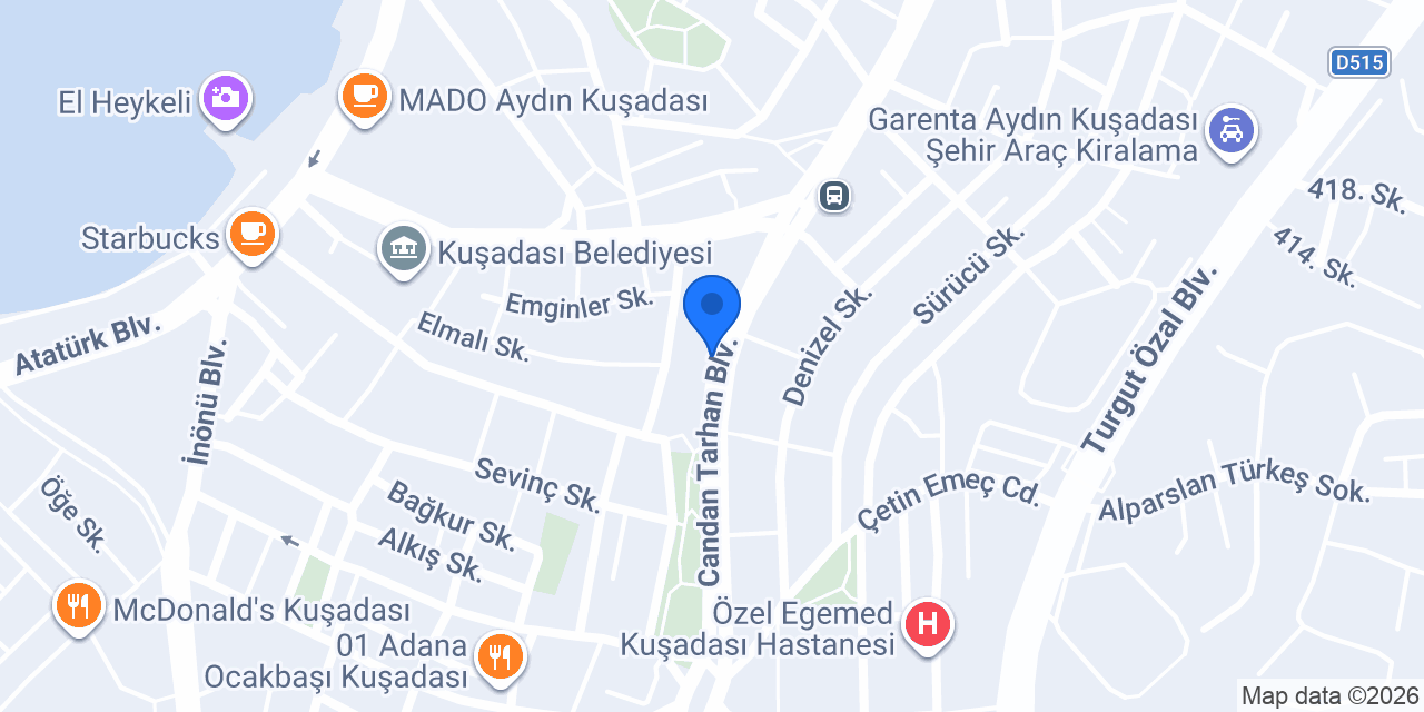 Ada kokoreç konumu