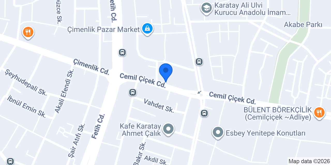 BBC GSM (İLETİŞİM) konumu