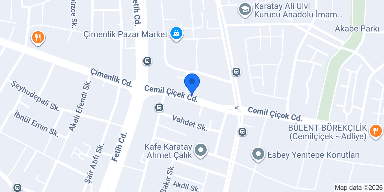Mevra Eczanesi konumu