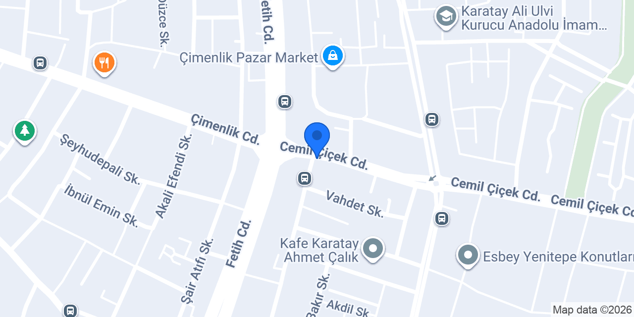 CEMİL TERZİ AKABE konumu
