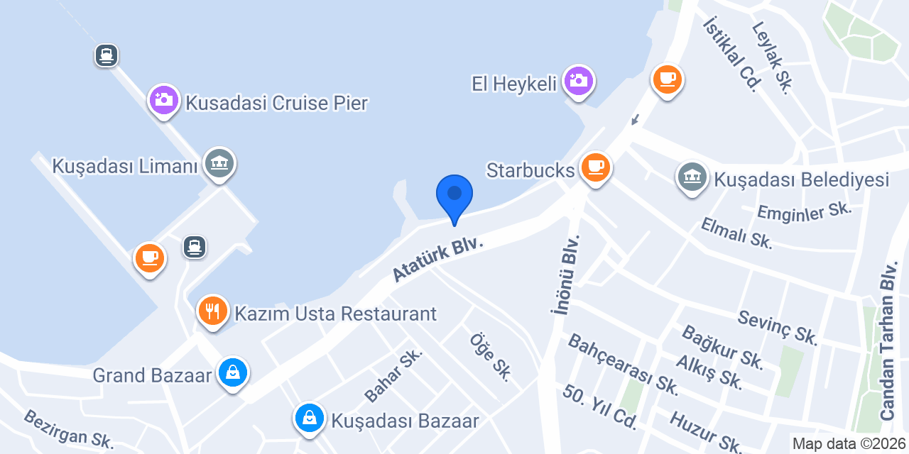 Öztürk Tesbihçilik konumu